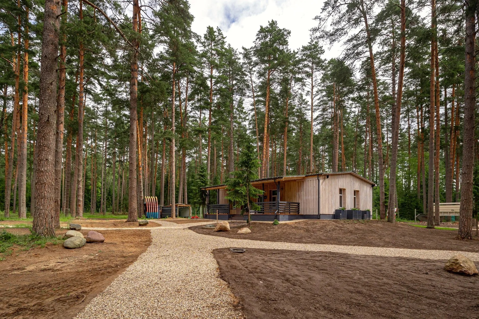 reception building